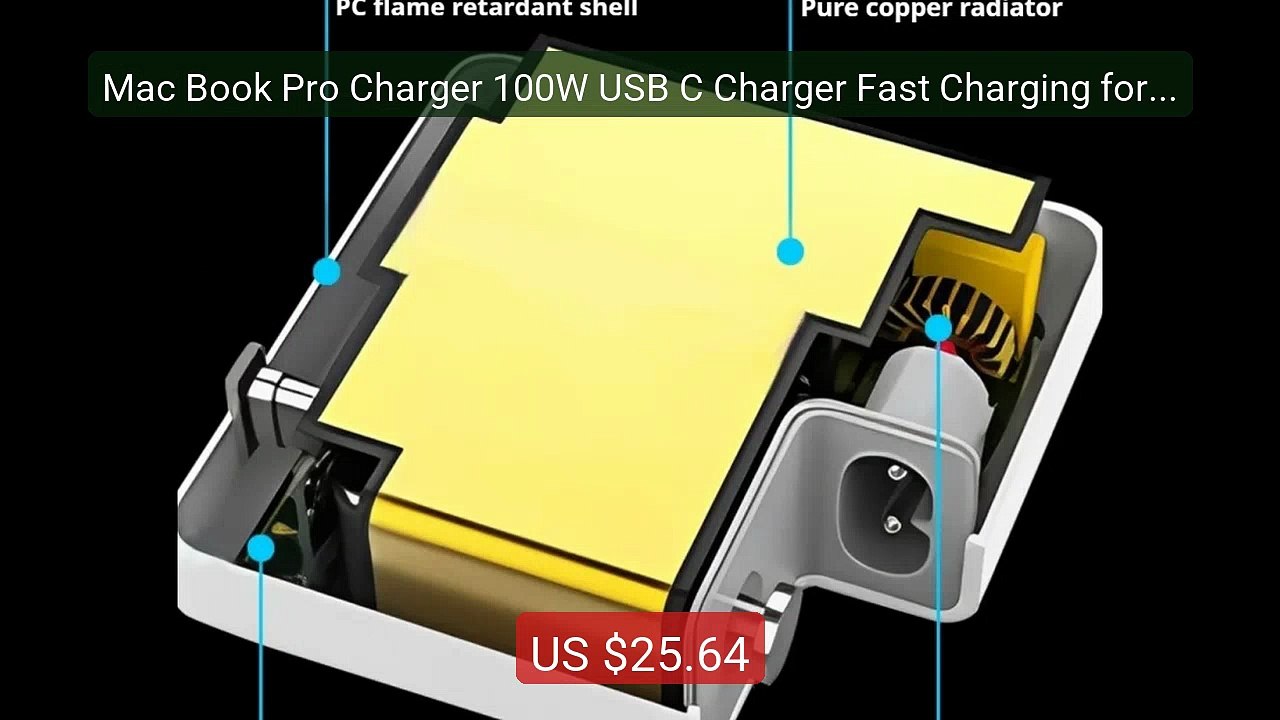 Mac Book Pro Charger 100W USB C Charger Fast Charging for M... -- Top Pick 2026 | Unbeatable Price!