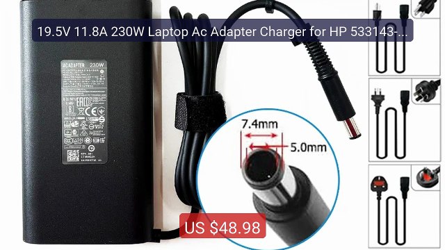 19.5V 11.8A 230W Laptop Ac Adapter Charger for HP 533143-001 5... Hot Deal 2026 | Limited Offer!