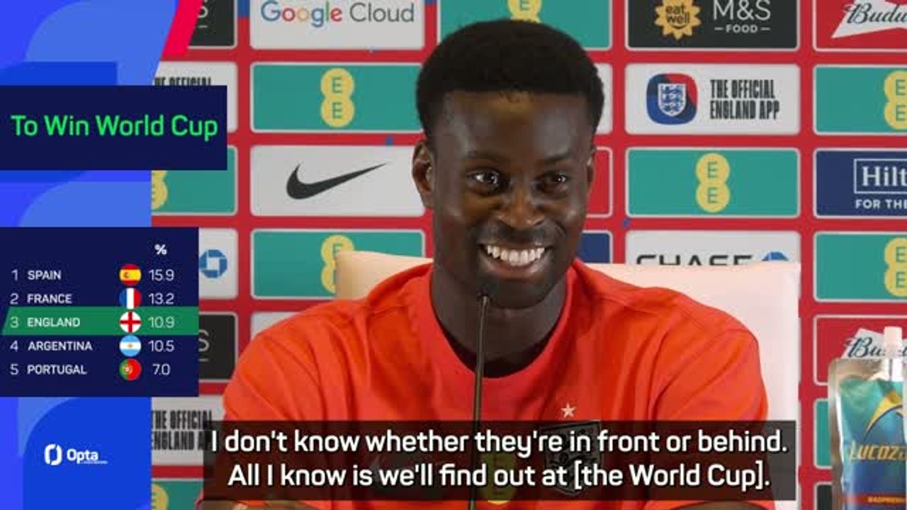 'I don't read anything in the news' - Guehi on World Cup favourites
