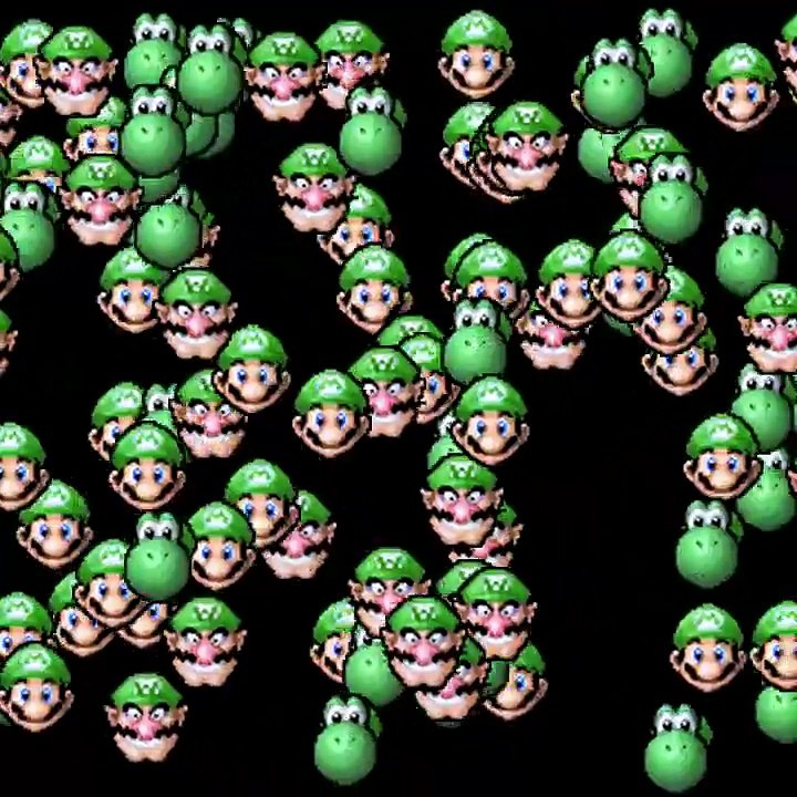 Find Luigi - difficulty: medium