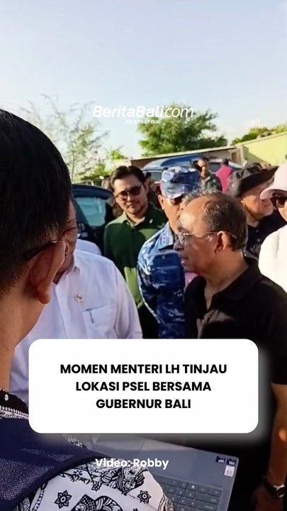 MENTERI LH CEK LOKASI PSEL DIDAMPINGI GUBERNUR DAN WALIKOTA