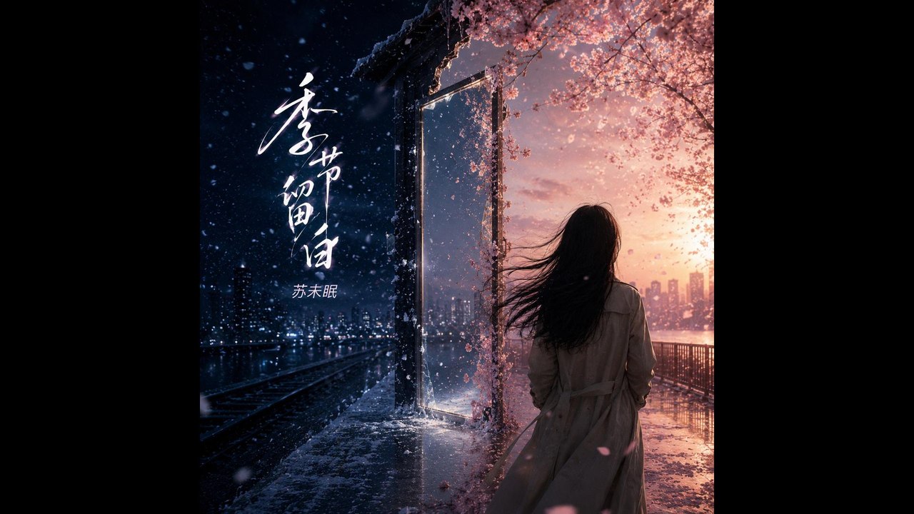 蘇未眠-春光祭『在記憶凋零前瘋狂地奔跑愛是這一生最盛大的虛耗也是絕望裡最後的依靠』#蘇未眠 #春光祭【動態歌詞/Lyrics Video】