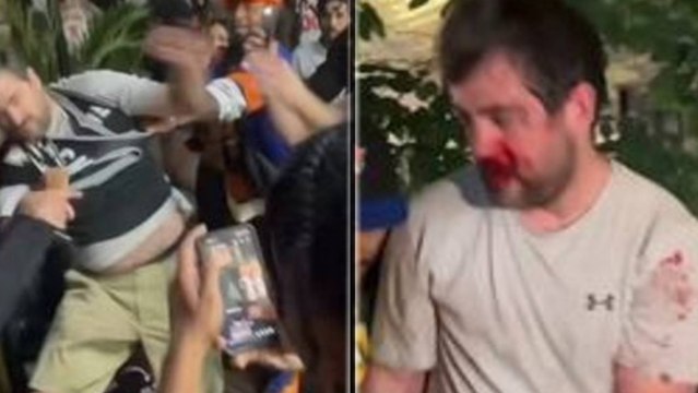 Caza humana en las Finales NBA: ultras de los Knicks linchan a seguidores de los Spurs en Nueva York