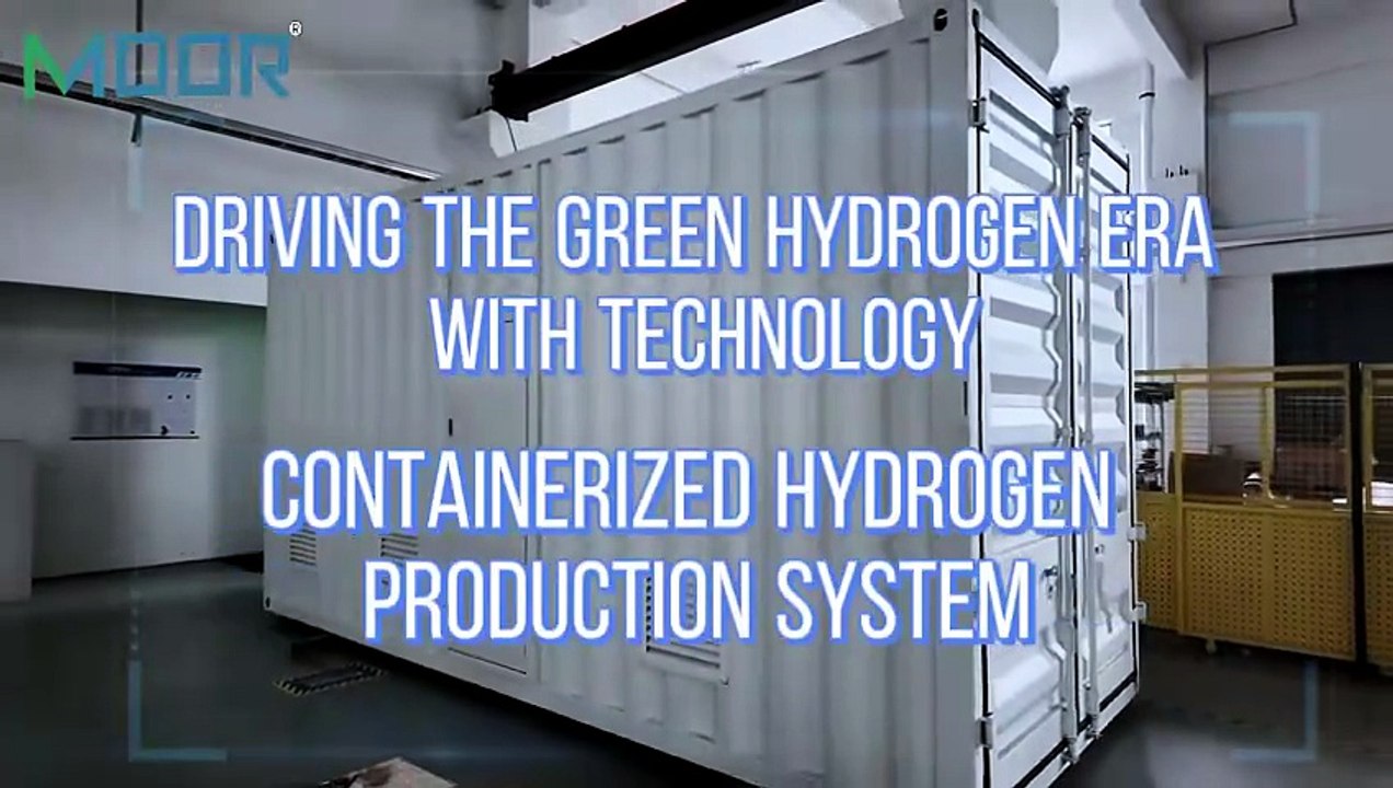 Containerized Hydrogen Production System，Future-Oriented Green Hydrogen Technolog