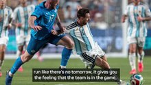 Argentina 'can't think about being champions' - Scaloni