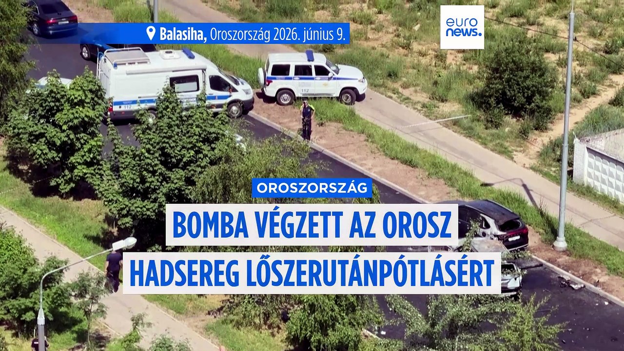 Autóba rejtett bomba végzett az orosz hadsereg lőszerutánpótlásért felelős tábornokával