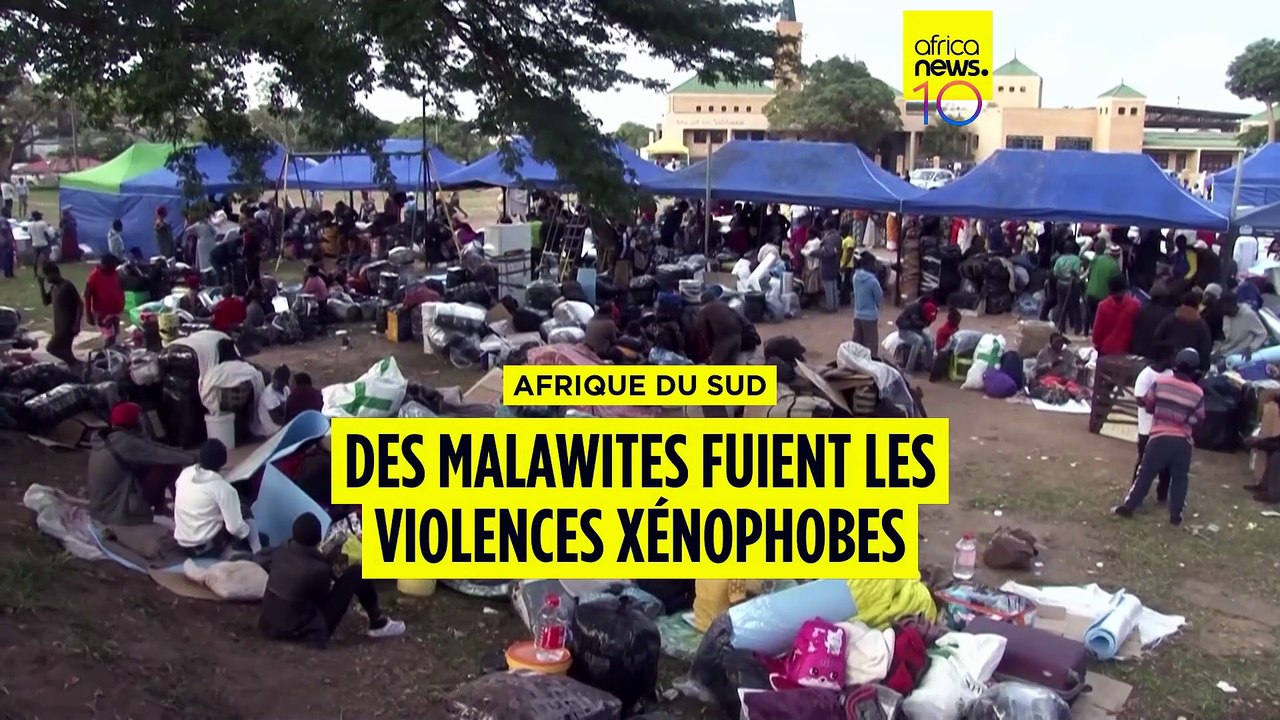 Afrique du Sud : fuyant la xénophobie, des Malawites attendent d'être rapatriés