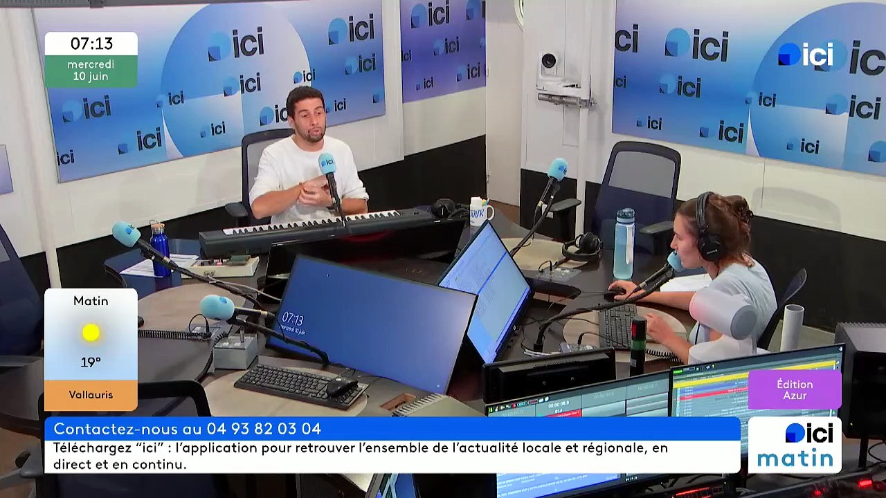 10/06/2026 - ici matin par ici Azur en vidéo