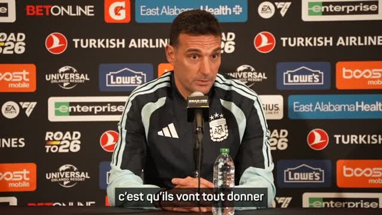 Argentine - Scaloni : "On ne doit pas penser qu’à devenir champions du monde"