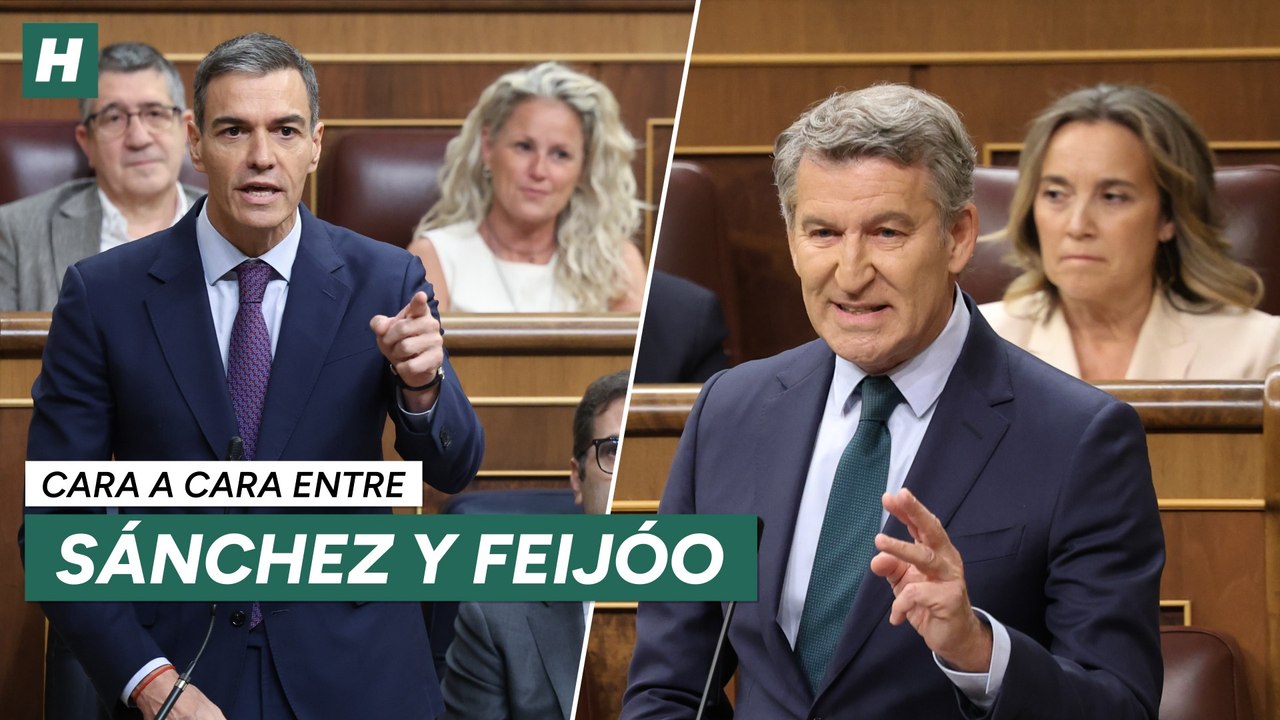 Feijóo pide a Sánchez dimitir por su "gestapillo" y el presidente le ve a él como "el peor jefe de la oposición de la democracia"