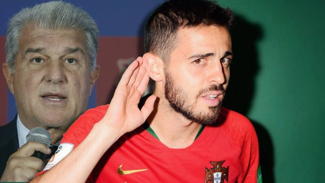 Bernardo Silva y el Barça: Es una opción, pero no he tomado una decisión