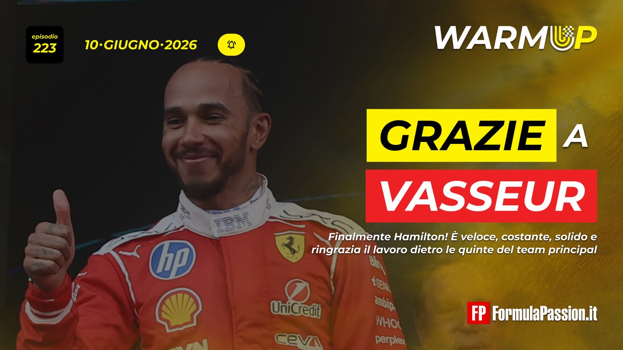 HAMILTON è RINATO, l'ADUO è quasi MORTO | WarmUp F1 223 - 10/6