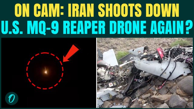Iran DESTROYS U.S. MQ-9 Drone Over Iranian Skies? CHILLING FOOTAGE Shows Iran’s Air Defense Strike