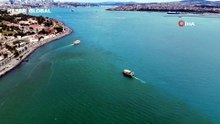 İstanbul Boğazı'nın rengi ikiye bölündü