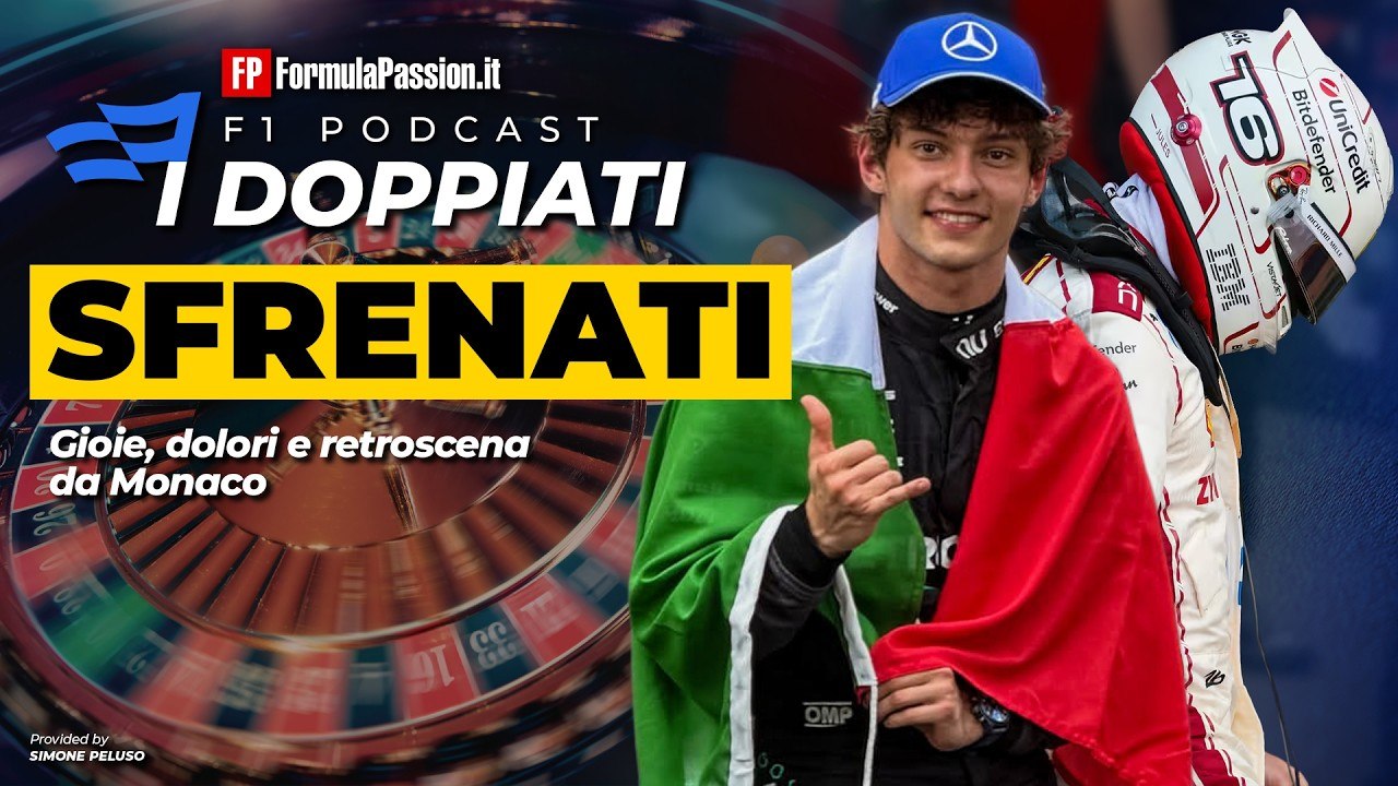 F1 MONACO: LECLERC, DELUSIONE SFRENATA. KIMI SBANCA | I Doppiati Podcast