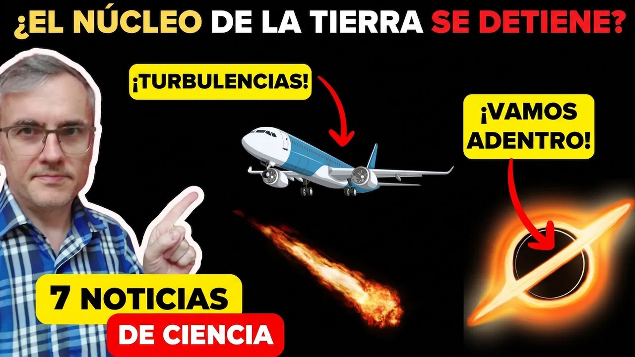 Entramos en un agujero negro: Basura espacial filmada desde Rumania, el reloj más preciso y más