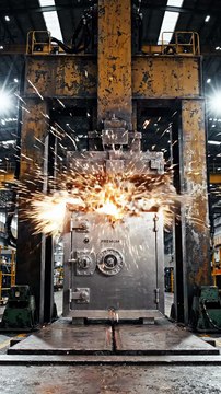 Hydraulic Press Crushing a Steel Safe 🔒💥 Extreme Pressure Test