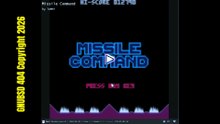 GNUBSD404 Short N131 Missile Command  (Linux/Web)