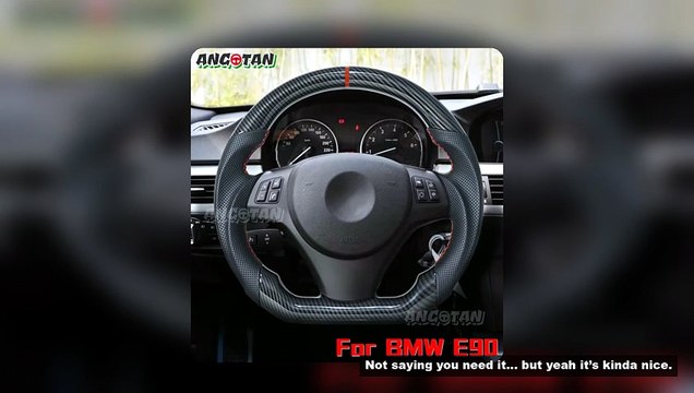 Steering Wheel For Bmw E92 E90 E89 E91 E93 330i 335i 328i M3 Series Steering Wheel Hydro-Dip Carbon
