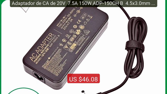 Adaptador de CA de 20V 7.5A 150W ADP-150CH B 4.5x3.0mm car... Amazing Value 2026 | Must Have!