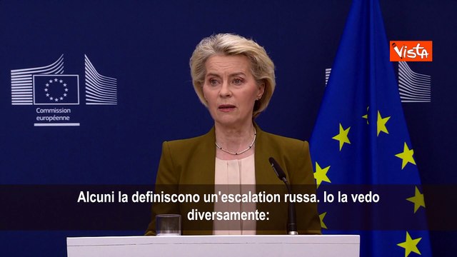 Von Der Leyen su guerra Ucraina: Tentativo russo di sottomettere Kiev è fallito