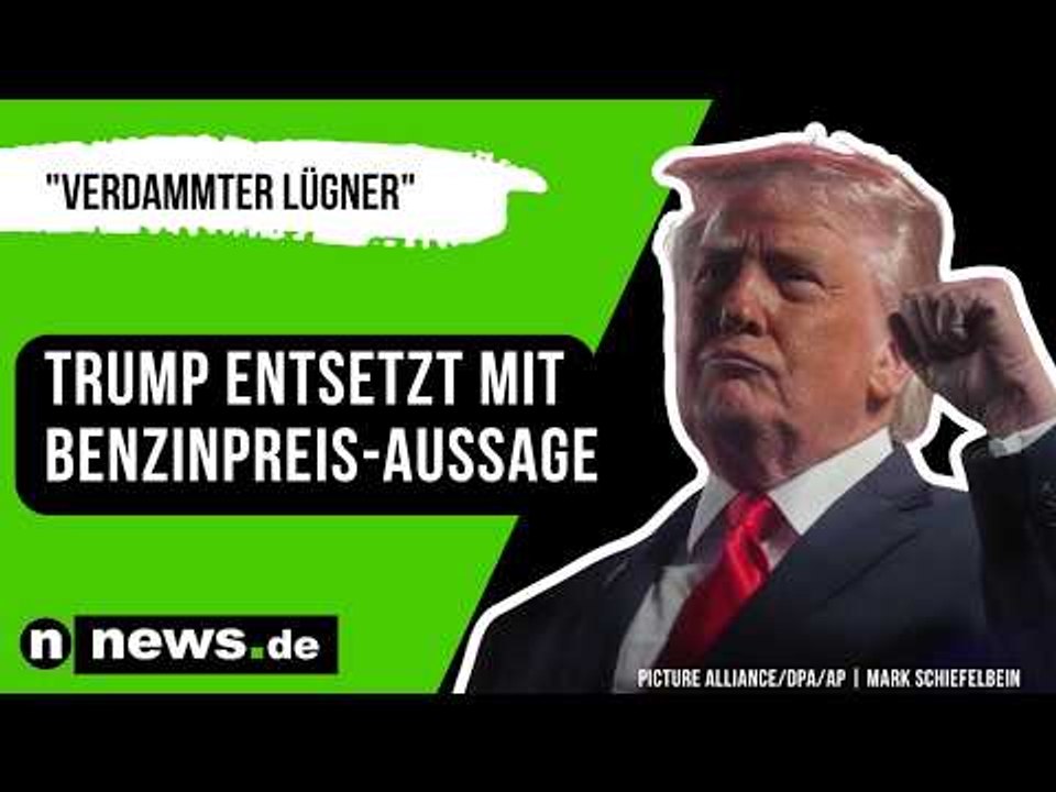 'Verdammter Lügner' - US-Präsident entsetzt mit Benzinpreis-Aussage