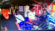 Minibüste panik: şoför uyuyakaldı