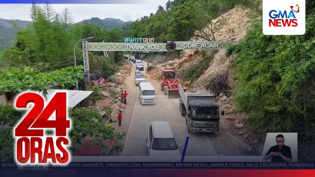 Paghahatid ng tulong sa Sarangani, pahirapan dahil sa mga sirang daan | 24 Oras