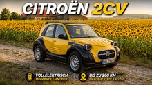 Citroën 2CV kehrt zurück: Retro-Design trifft Elektroantrieb
