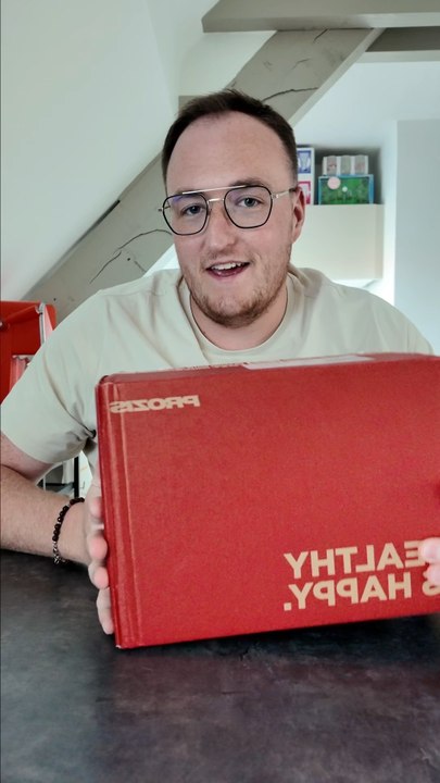 Ouverture de mon colis prozis 📦