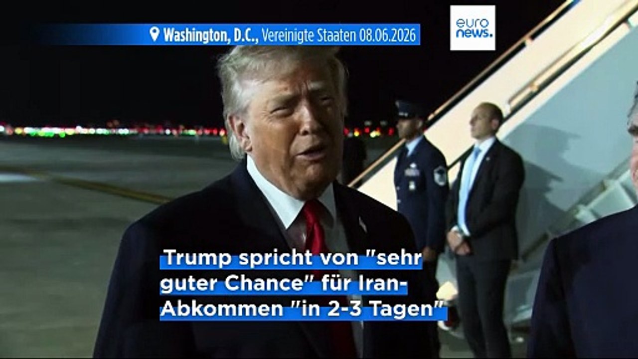 Israel greift Libanon an, doch Trump sieht Iran-Abkommen in 2-3 Tagen