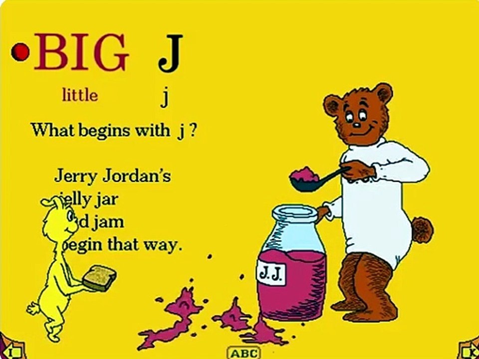 Dr. Seuss's ABC Living Books - Letter J