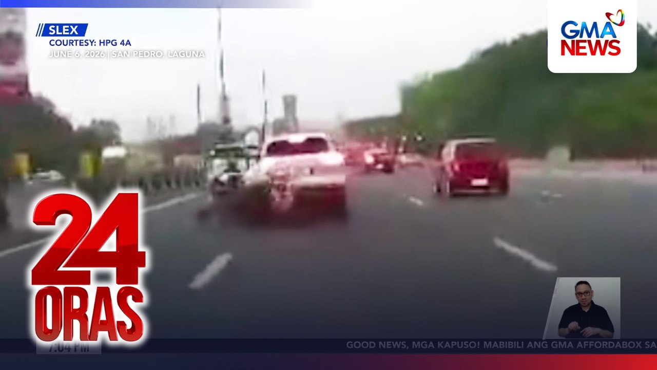 SUV driver na nakabangga sa HPG officer, sumuko na | 24 Oras