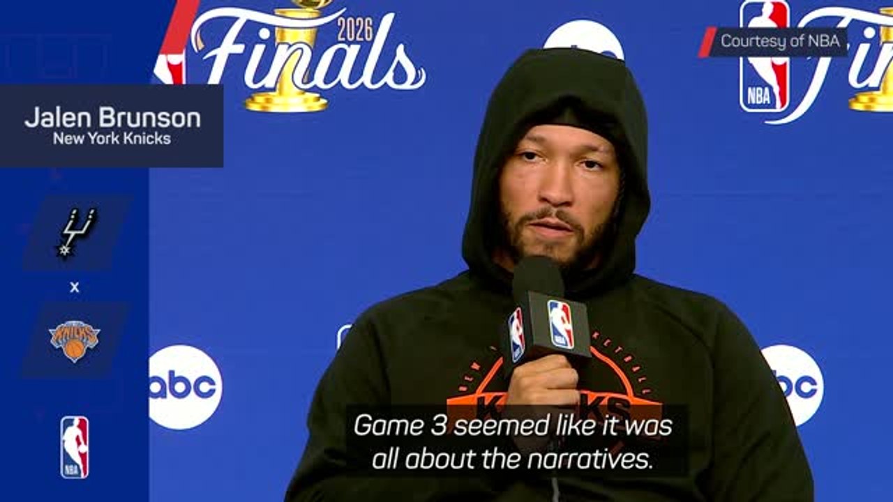 The Knicks weren't distracted by Trump's attendance in Game 3 - Brunson