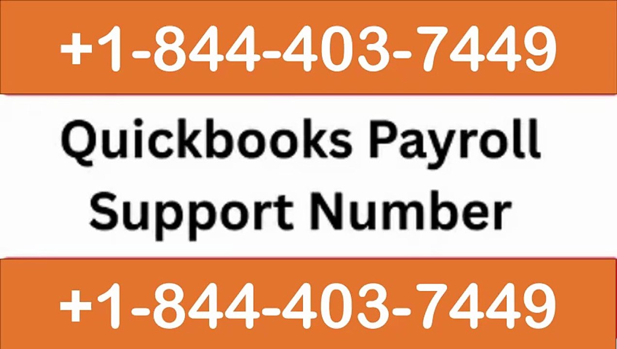 Quickbooks Payroll Support Number