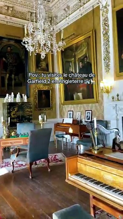 Le château de Garfield 2 en Angleterre