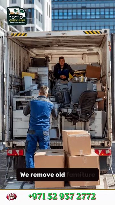 Junk Removal Dubai Media City | 052 937 2772