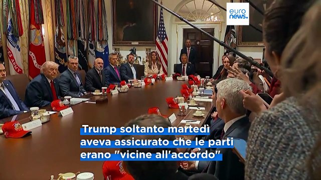 Trump: l'Iran pagherà il prezzo per lo stallo nei negoziati di pace