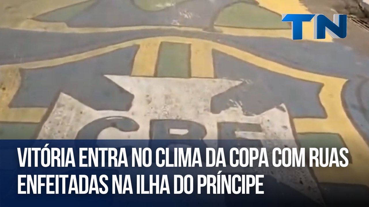 Giro Esportivo | Vitória entra no clima da Copa com ruas enfeitadas na Ilha do Príncipe