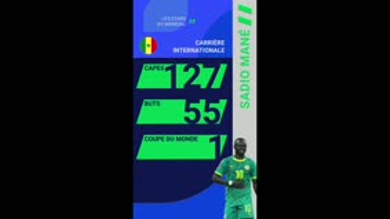 Stars du mondial - Sadio Mané