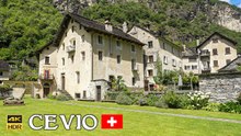 Cevio 🇨🇭 | Charming Swiss Village Walk in Ticino’s Scenic Valley 4K 60 fps | #switzerland