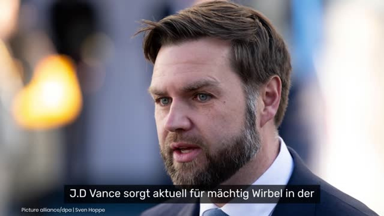 J.D. Vance: Knast-Wirbel beim Trump-Vize - Vance droht mit Konsequenzen
