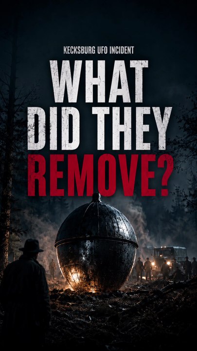 A Strange Object Crashed In The Woods… Then The Military Took It Away