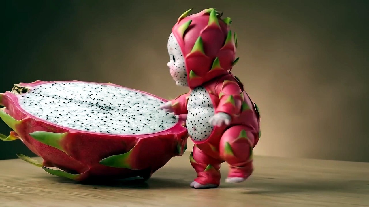 Cute or Creepy? Al Fruit Babies & Squishy Fruit Beds Glle | The Ultimate Relaxing ASMR