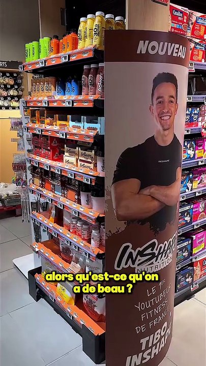 InShape Nutrition disponible dans tous les Intermarché de France !! 🇫🇷