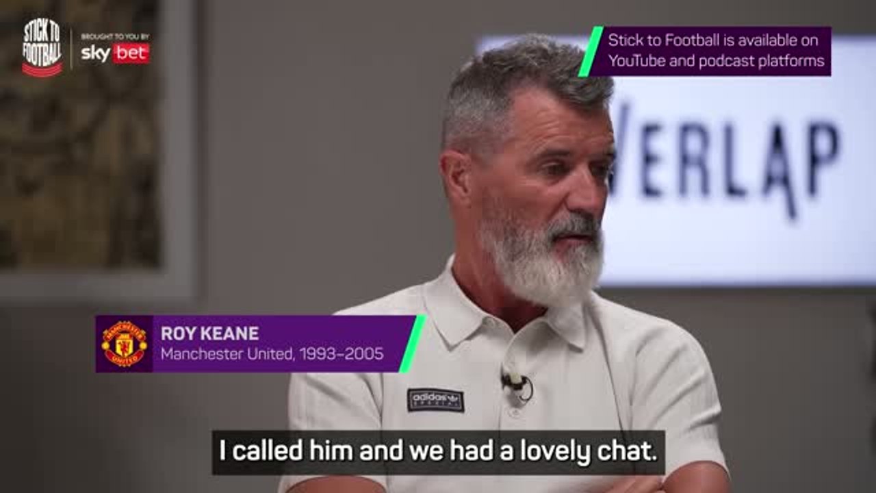 Keane reveals 'lovely' phone call with Bruno Fernandes