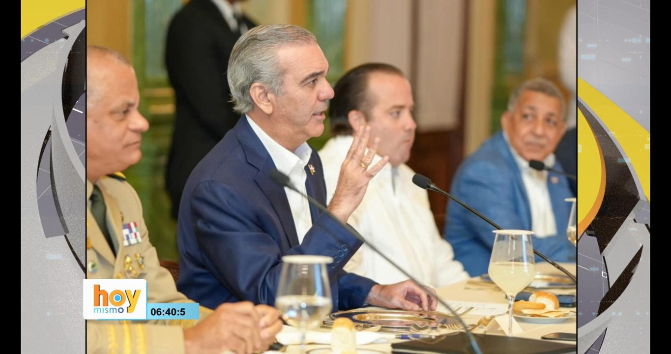 El presidente Abinader explica lo que está sucediendo en la frontera con Haití | Hoy Mismo