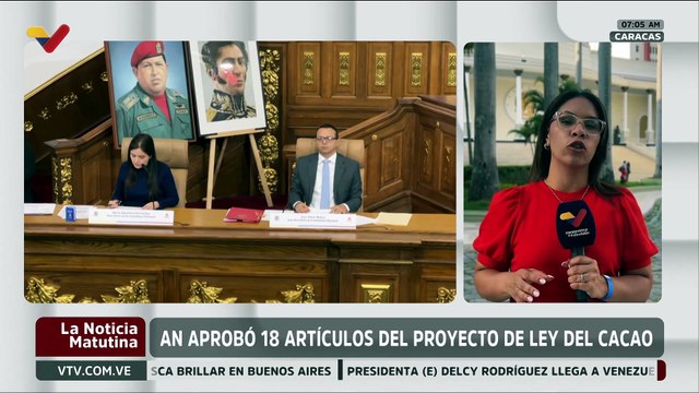 AN avanzó en la discusión del Proyecto de Ley del Cacao con la aprobación de 18 artículos