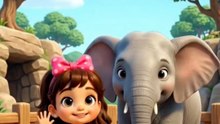 Zoo Animals for Kids 🦁🐘🦒 | Learn Wild Animals with Tia | Preschool Learning #reels