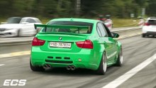Cars Leaving Nürburgring Tankstelle - 1000HP RS6, Skyline R33, Iroz RS3, MR GT2 RS, LOUD M3 G80